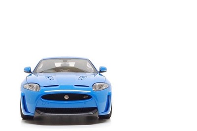 AUTOart 1:18 Jaguar XKR-S in French Racing Blue | eBay