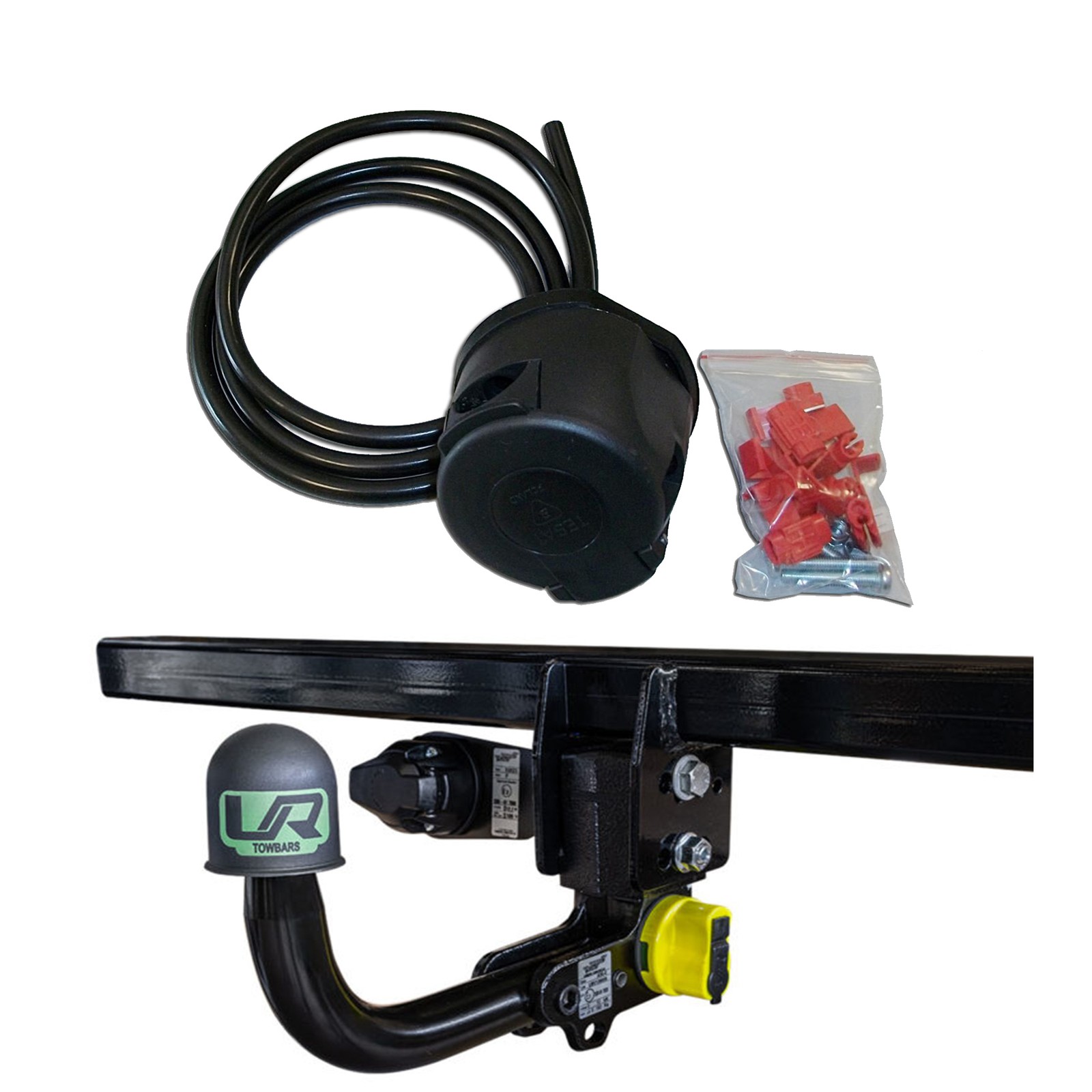 Vertical Detachable Towbar+7P Universal Wiring For BMW 5 SERIES 07/03 - 10