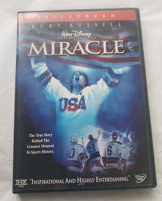Miracle DVD 2004 Full Screen Walt Disney Pictures 2-disc Special Features
