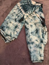 Adire Silk Fabric 4 Yards African Print Tie and Dye 100% Silk Dress Material