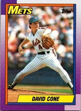 1990 Topps - David Cone #30