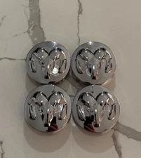 4X Set Dodge Wheel Center Hub Caps 63mm Silver For Ram Dakota Durango 2.5"