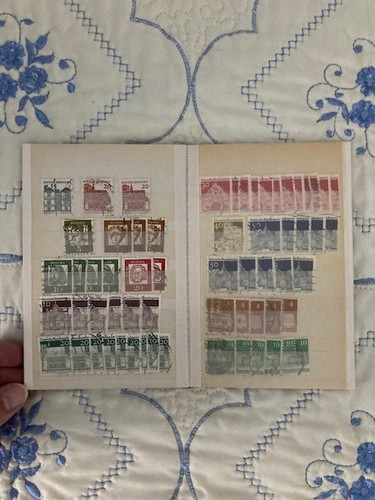 Lot von Briefmarken 1930 - 1970 - Deutsche & Europäische Sammlung in Büchern & Umschlag - Bild 9 von 10