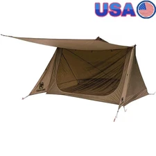 Ultralight Waterproof Camping Tent 2 Person Backpacking Tent W/ Guy Lines Stakes