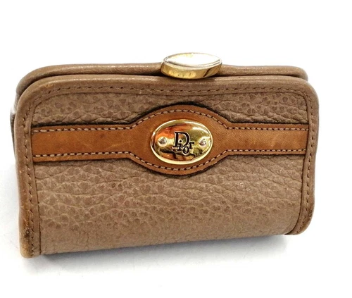 Portefeuille porte monnaie Christian Dior vintage