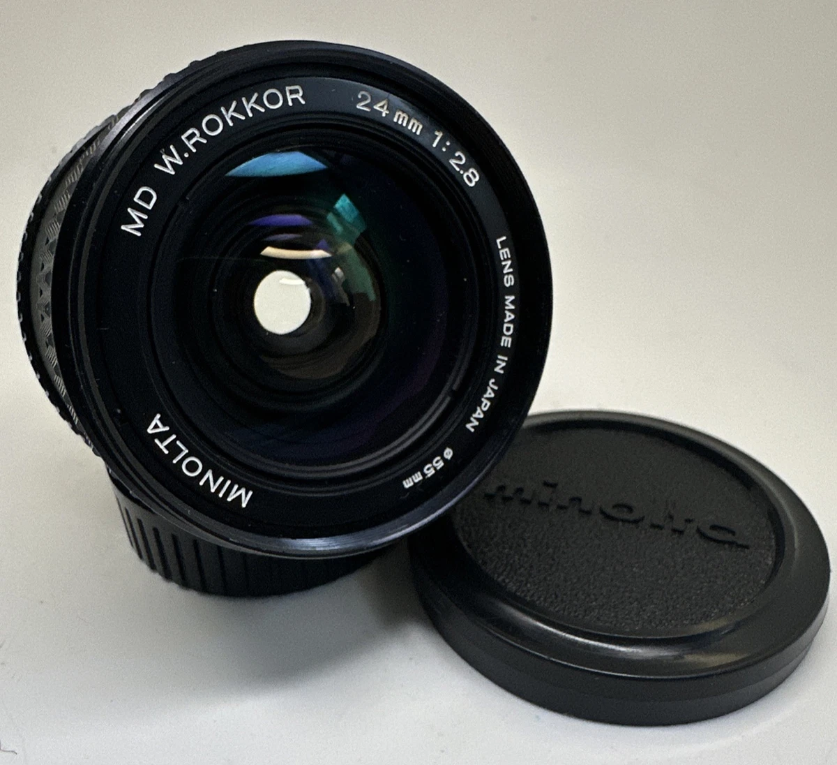 Objectif : Minolta MD Rokkor 28mm f/2.8
