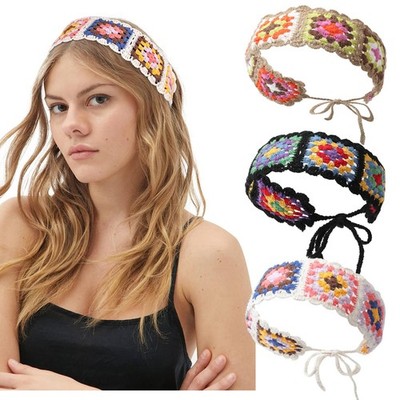 CHLINS Hairband, 3PCS 1 Count (Pack of 3), Square (Black + Beige + Khaki) 