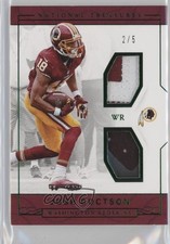2016 National Treasures Rookie Dual Materials Emerald 2/5 Josh Doctson #17 0t1