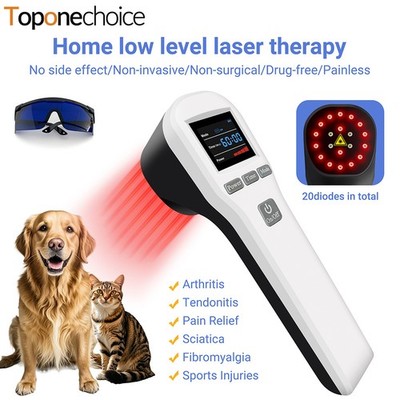 808nm KaltLaser Therapie Medizinischer Rotlicht Für Mensch &Tier Schmerztherapie
