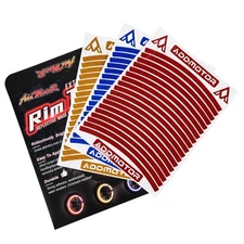 Addmotor Reflective Rim Tape Stickers Stripes Decals Suit for 20'' Bike Wheel US