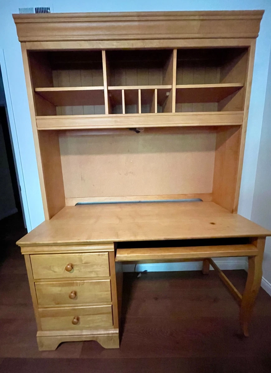Hutch Home Office Desks with Sliding Keyboard Shelf for sale - eBay