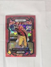 2024 Panini Prizm Draft Picks - Michael Pittman Jr. #56 Red Ice Prizm