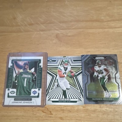 Panini NFL Rookie Rookies & Stars Prizm Jets Johnson Allen Williams Lot of 3