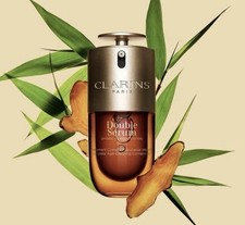 NIB Clarins DOUBLE SERUM To Firm, Boost Radiance  Refine Pores 1 oz