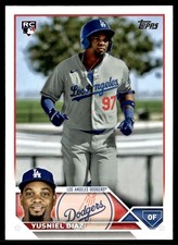 2023 Topps Yusniel Diaz Rookie Los Angeles Dodgers #536