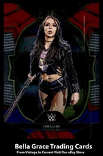 2023 Panini Select WWE Cora Jade #63 NXT Red & Blue Wrestling