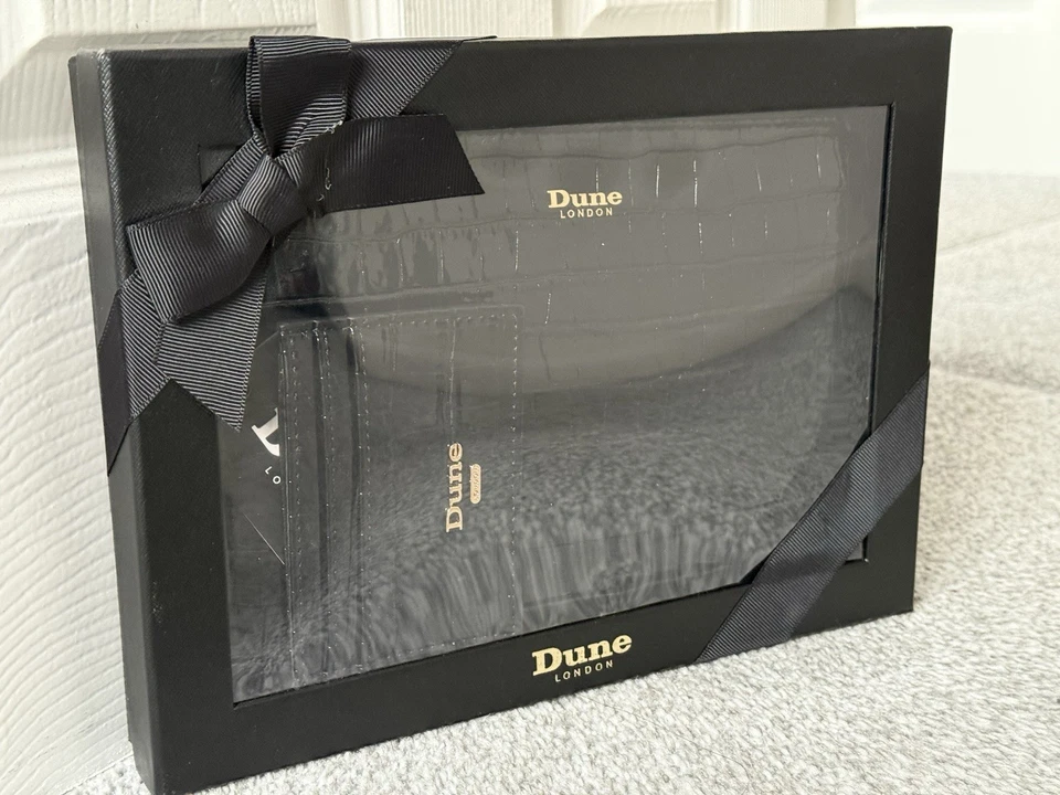 Dune London Black Zip Purse Wallet Set Brand New Women’s - Image 2 of 2