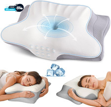 Cervical Neck Pillow for Pain Relief Ergonomic Pillow Side Sleeper Pillow