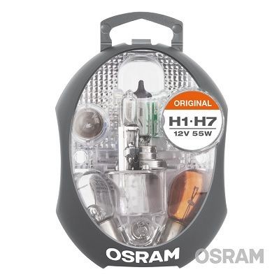 Ampoule ams-OSRAM CLK H1/H7 boîte de secours pour contrôle technique auto