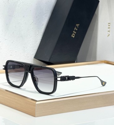 DITA Grand-Decade Two Luxury Aviator Gold Plated Sunglasses - 58口16-137