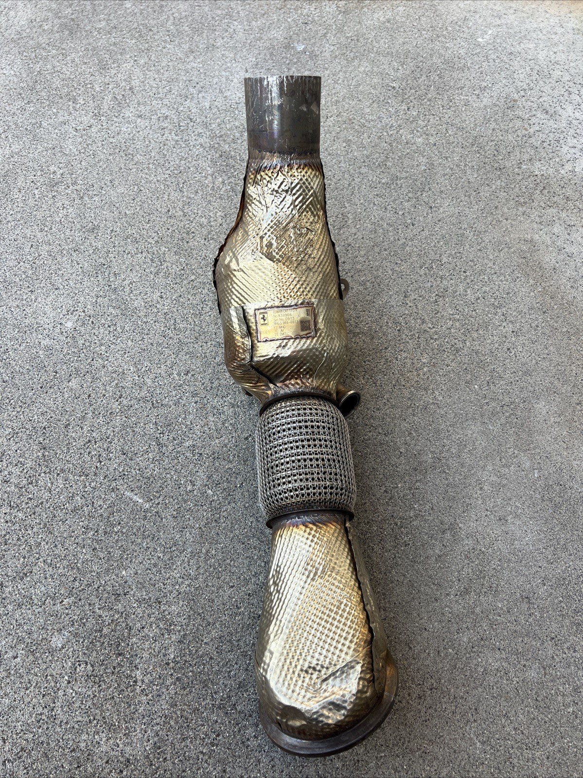 Ferrari SF90 OEM RH Pre-Cat Exhaust 939966