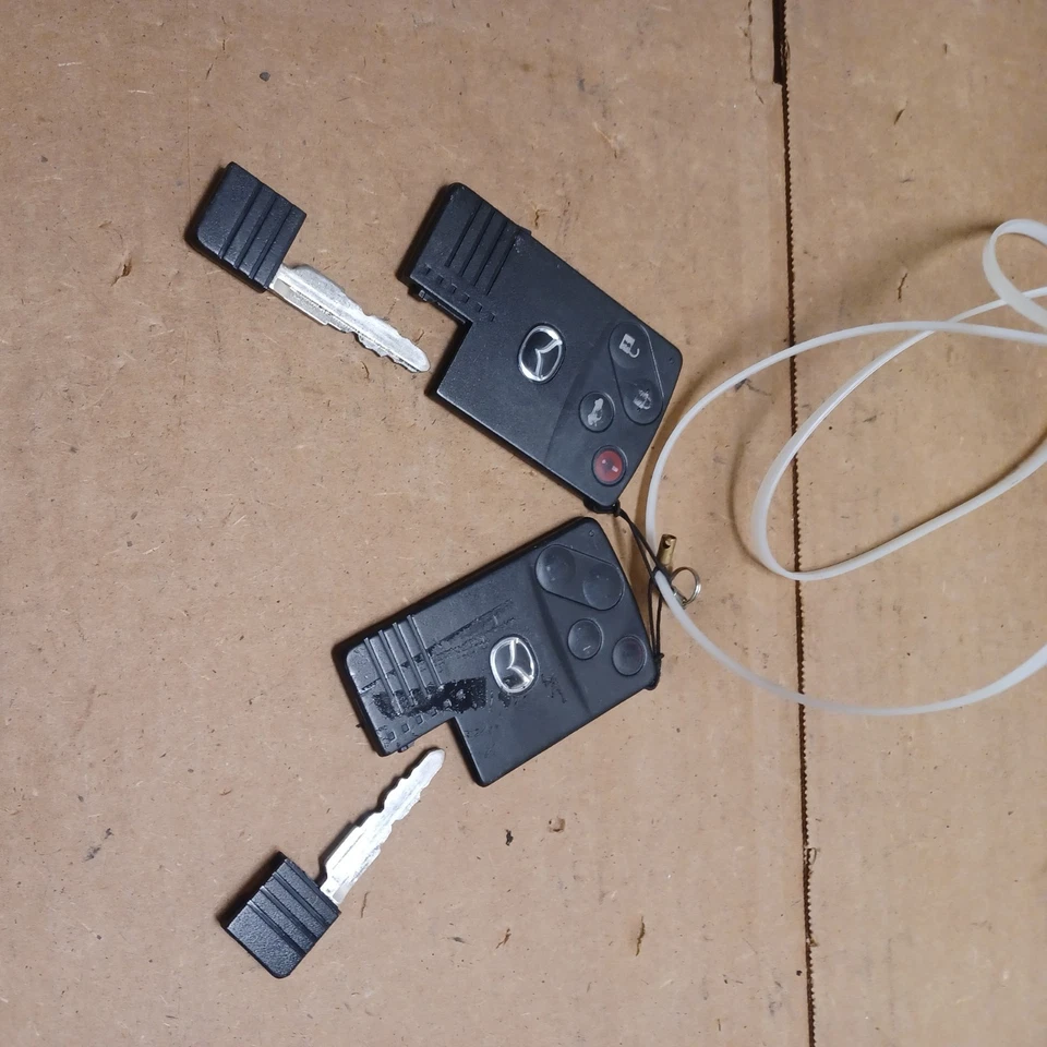 ✅️Mazda Genuino Nuevo MIATA 06-08 MX-5 RX-8 SE TARJETA INTELIGENTE LLAVE CONTROL REMOTO Entrada sin llave Foto 3 de 3