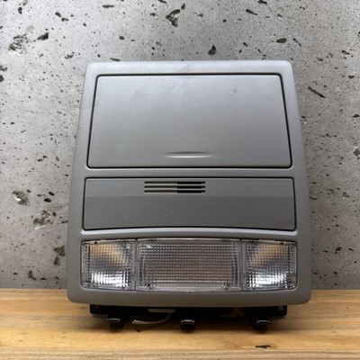 2007-2011 Toyota Camry Overhead Console Dome Map Light Storage Grey Gray