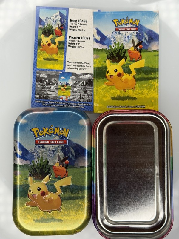 Pokemon Ascended Heroes Mini Tin - EMPTY TIN ONLY No Packs
