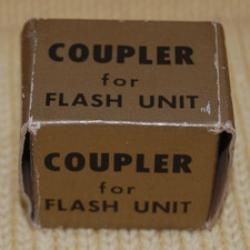 NIKON F accessory NIKON flash coupler/hot shoe mint in box probably unused