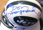 5 Jets HOF signed mini helmet - Namath, Maynard, Riggins, Martin & Mawae — photo 5