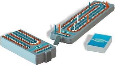 Outside Inside Backpack Cribbage Game for Camping and Travel, Lightweight and...