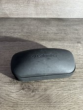 COLUMBIA MATTE BLACK AUTHENTIC EYEGLASSES OR SUNGLASSES HARD CASE Only