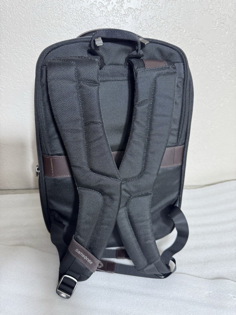 NWT Samsonite Business Black/brown Kombi Backpack 16” | eBay display picture 2