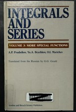 Integrals and Series - Volume 3: More Special...