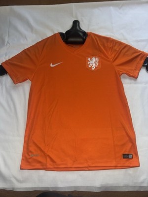 Retro Netherlands National Team Orange Soccer Jersey Shirt - Large men s