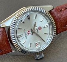 1990s Rado Purple Horse Mechanical St/Steel Bracelet 23mm Ladies Watch S-191