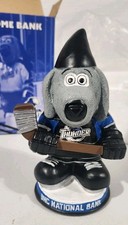 Wichita Thunder Mascot Gnome Bank Thunder Dog! Figure Hockey 