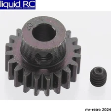 Robinson Racing Products 8620 Extra Hard 20 Tooth Blackened Steel 32p Pinion 5mm