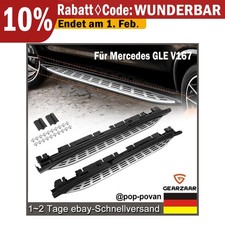 Trittbretter Seitenbretter Schweller F&uuml;r Mercedes GLE V167 Ab 2019 2-Tlg