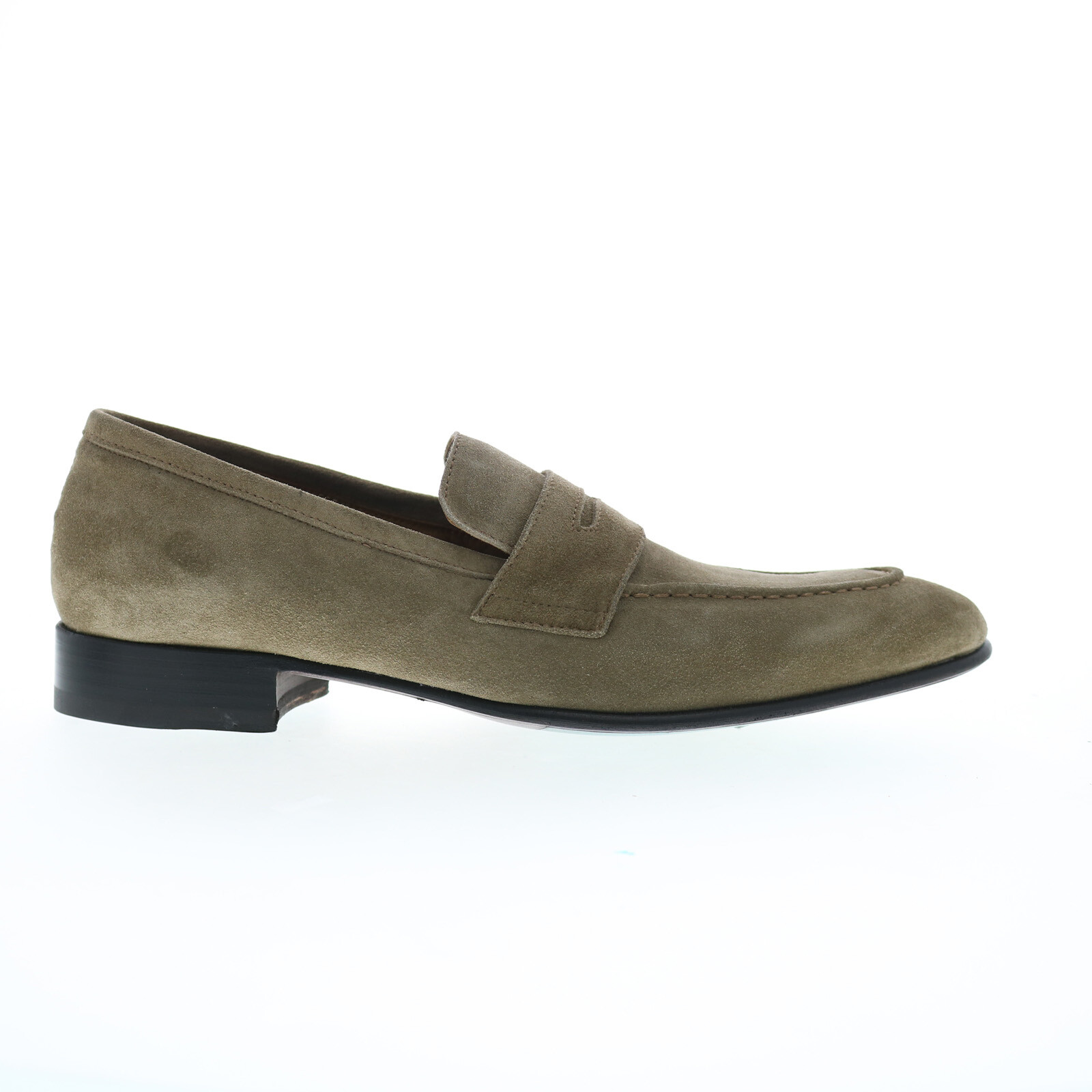 Мужские кашемировые мокасины серого цвета Pastori by Di Bianco Carinus Penny Shoes 28490₽