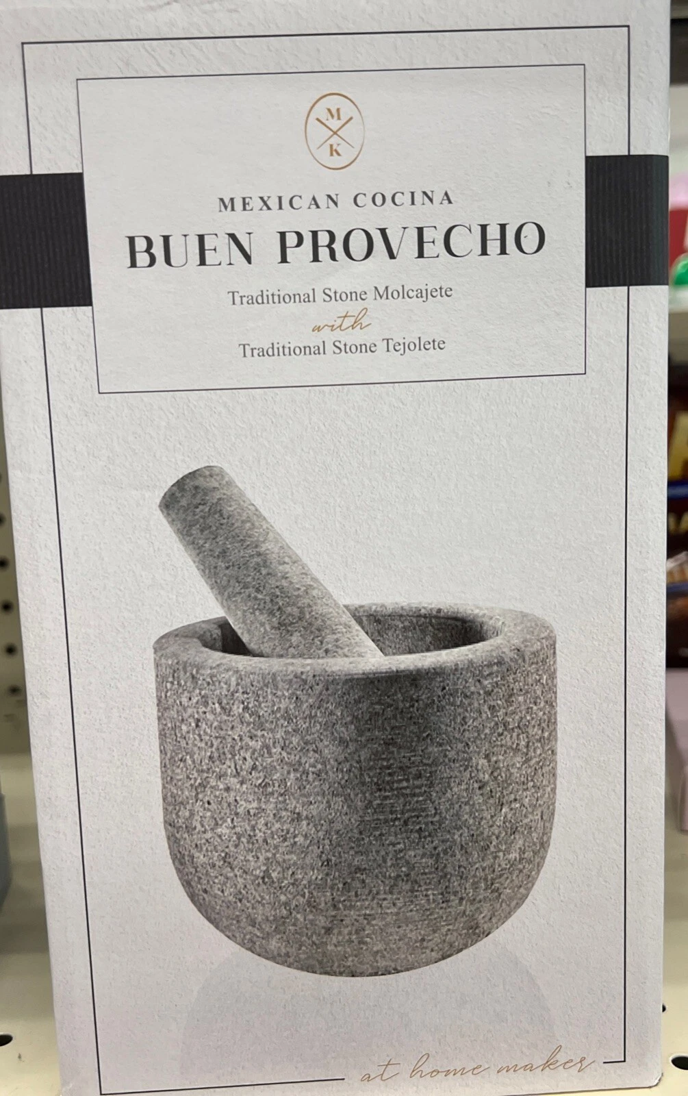 Tradicional Stone Molcajete Made In mexico