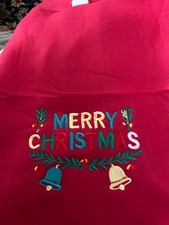Cute Dog Holiday Hoodie Size L Runs Small NEW