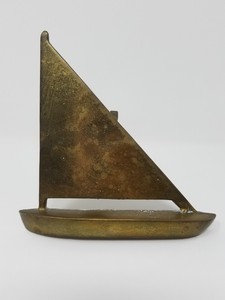 Vintage Solid Br Sailboat Door Knocker Sail Boat 51 2 Tall 5 3 4 Image Is Loading Vintage Solid Br Sailboat Door Knocker Sail Boat