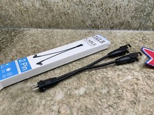 2 Pin Splitter Lead Y Cable for Electric Recliner Lift Chair, 6"