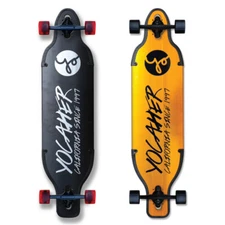 Yocaher Aluminum Drop Through Complete longboard