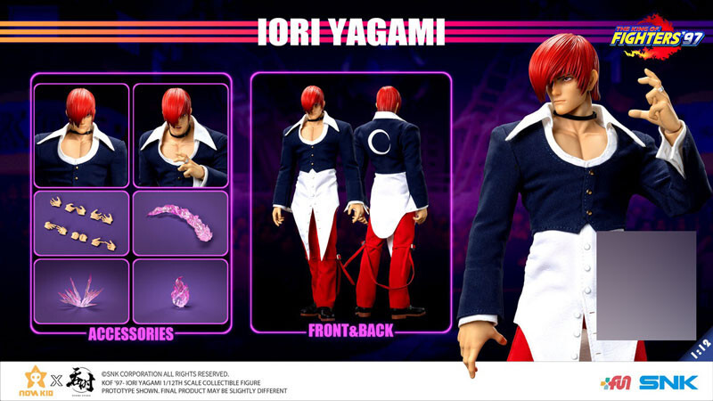 Tunshi Studio The King of Fighters KOF 97 Iori Yagami 1/12 scale