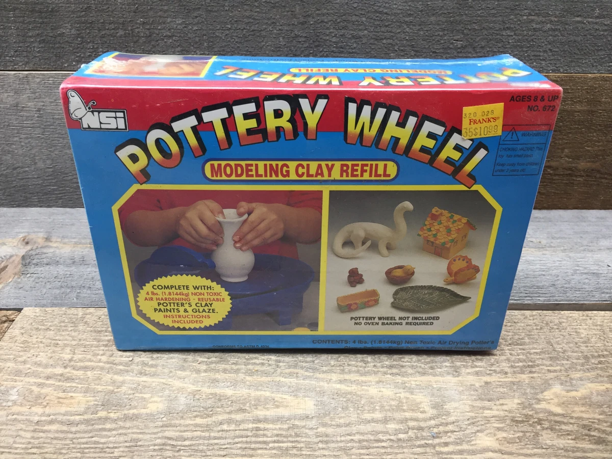 Pottery Wheel For Beginners with Clay Refill