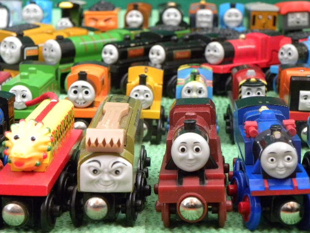 Wooden Train Sets-Brio, Thomas, BigJigs