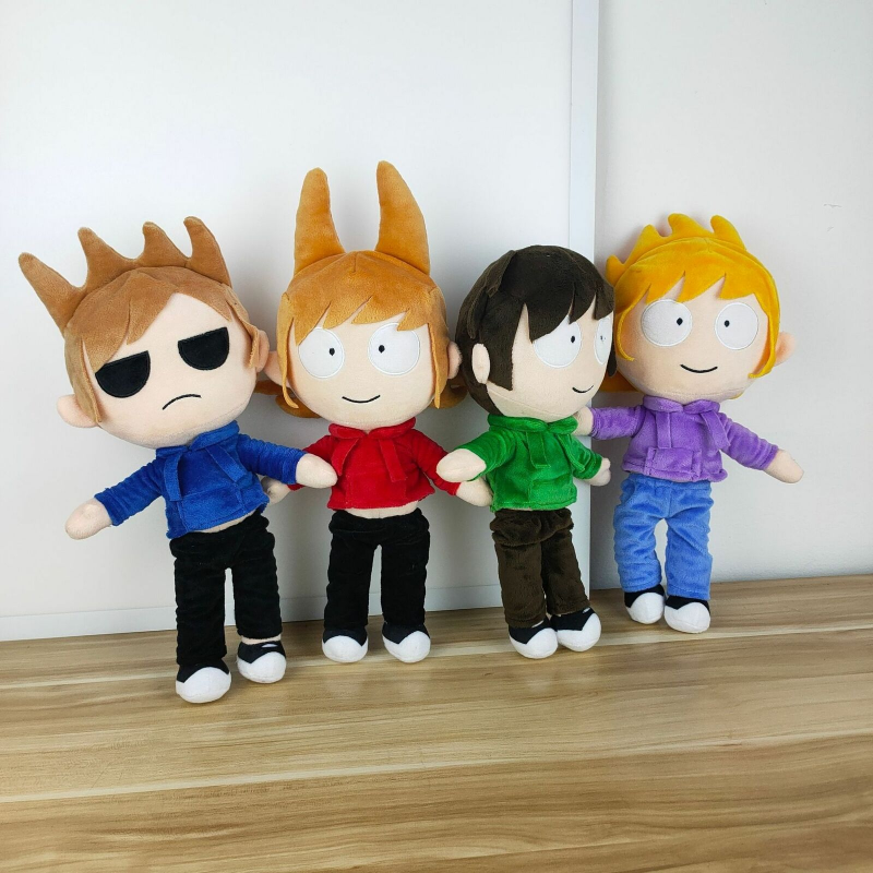 XYYX Juguete de Peluche Eddsworld, Lindo muñeco de Peluche Eddsworld Tord /  Tom / Matt / EDD, Regalos para fanáticos (Matt +EDD) : :  Juguetes y Juegos