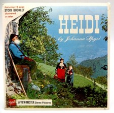 View-Master B425, Heidi by Johanna Spyri, Version A, 3 Reel Set